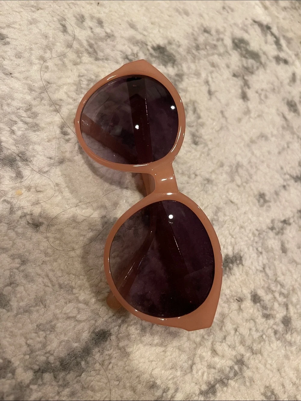 Cole Haan Round Pink Women's Sunglasses